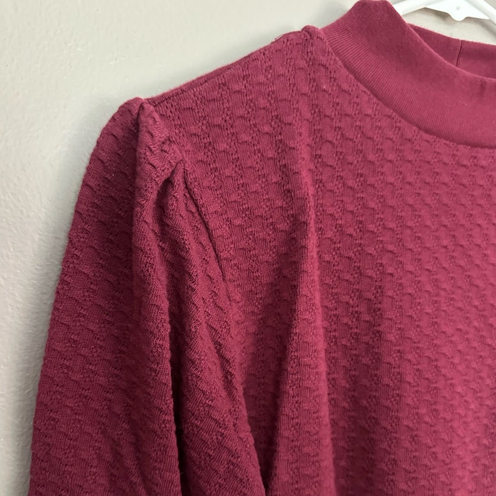 J.Crew Textured Mockneck - Picture 3 of 6